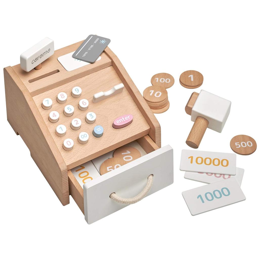Smart-i Natural Wood Play House Series Coromo (Cash Register)