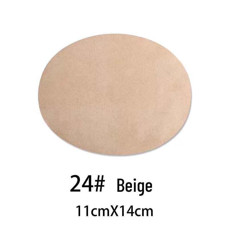 Universal Suede Oval Iron-On Elbow & Knee Patch Sticker for Jackets & Sweaters