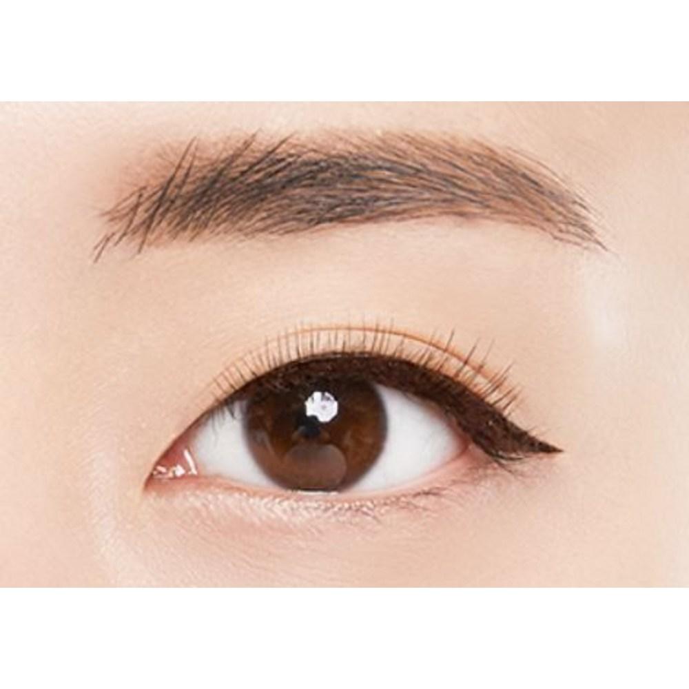 Merry Saw Lil Tattoo Brush Pen Liner Eyeliner 0.4g, Matte Brown, 1 Piece