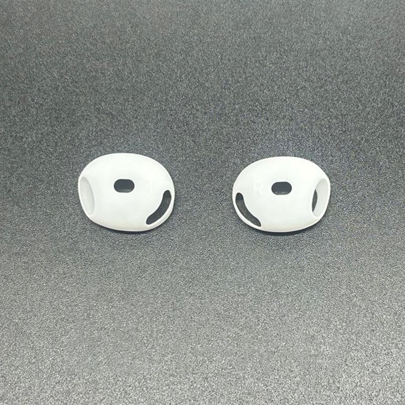 

1 пара силиконовых амбушюров для Airpods 4 Чехол для беспроводных наушников Защитные амбушюры Чехлы для Airpods 4 Амбушюры Насадки для ушей