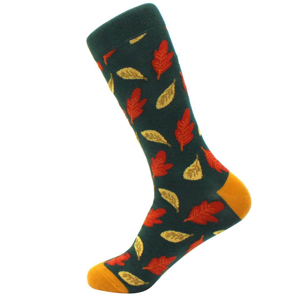 Calcetines de invierno coloridos para hombre algodón peinado suave de llevar cálidos Divertidos Felices hombre mujer calcetines largos Calcetines de hombre vestido de negocios