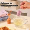 1Pc Flamingo-Shaped Silicone Tea Maker, Tea Strainer, Coffee Filter, Multi-Functional Coffee Spice Filter