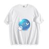 Sassy Blue Emoji OK Tee - Confident and Cool Unisex Shirt