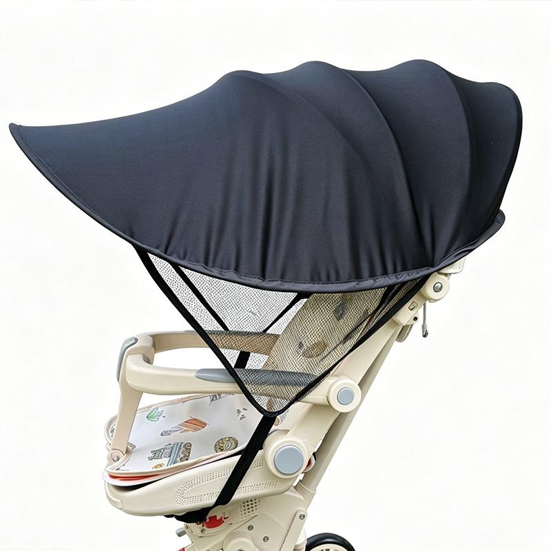 2-in-1 Universal Baby Stroller Sun Shade Waterproof Sunshade Awning Canopy Cart Extend Canopy Cover for Stroller Accessories
