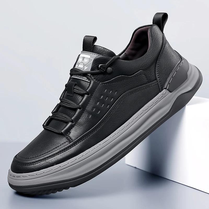 Fashion Men's Casual Shoes 2024 Luxury Brand Designer Outdoor Comfortable Men's Sneakers High End Non-Slip Breathable Flat Walking Shoes