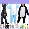 Entzückender Tier-Pyjama Kigurumi Kinder Cosplay Einteiler mit weichem Flanellmaterial