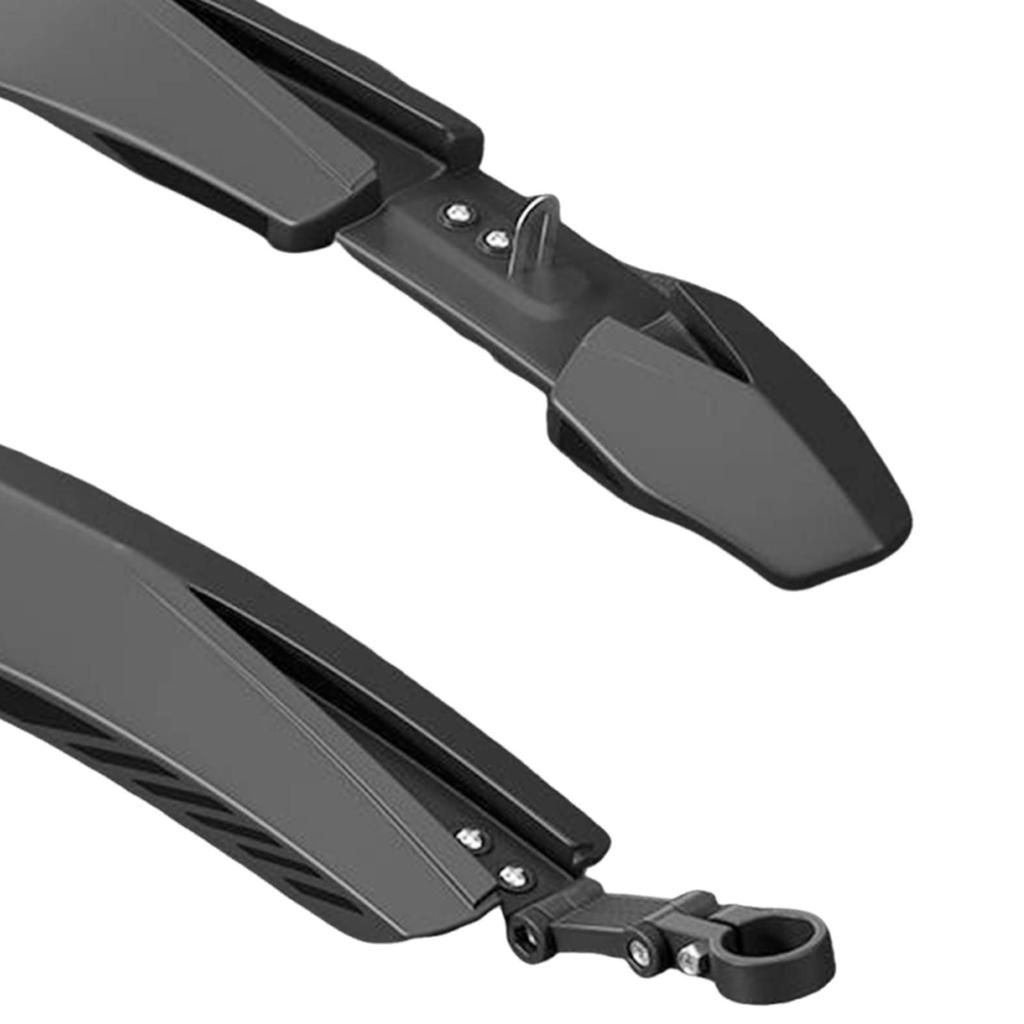 Fahrrad Schutzbleche Vorne Hinten Universell Reparatur Ersatz Verdickt Einfach zu Montieren Fahrrad Schmutzfänger für Mountainbikes 24-26-27,5 Zoll