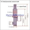 1/2" Pneumatic Tools Air Impact Wrench Anvil Driver spindle Axis Hammer block Repair Parts 1PC