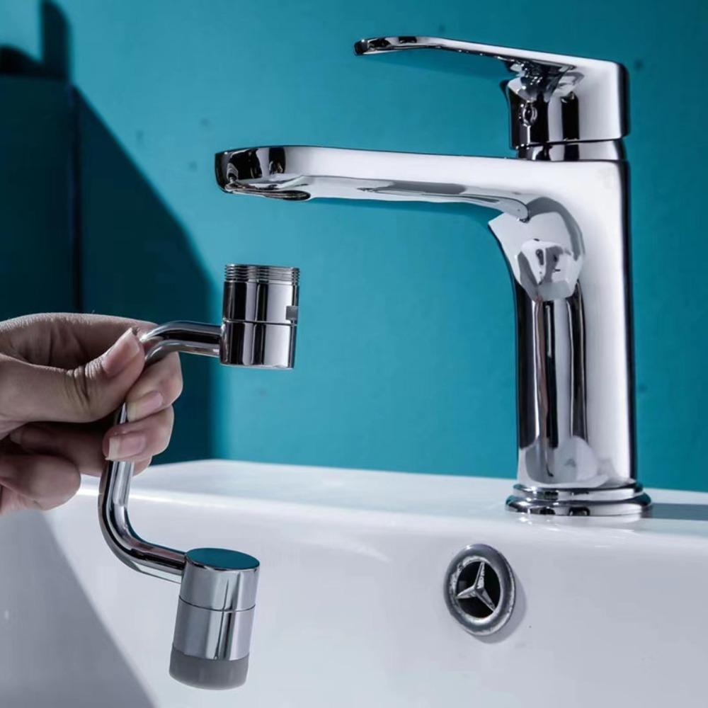 Rotatable 1080° Faucet Nozzle Adapter Bathroom Tap Faucet Extender Kitchen Faucet Aerator