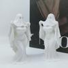 Yangyizhi 3D Printed Halloween Ghost Bride Statue Ornament, Female Figure Sculpture with Stable Base, Decorative Minimalist Spooky Figurine for Modern