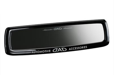 Garson DAD Luxury Mirror Type Gloria Black/White HA364-01 D.A.D Rearview Mirror, Room Mirror, Anti-Glare, Wider Field of View, Shatterproof, Car Acces