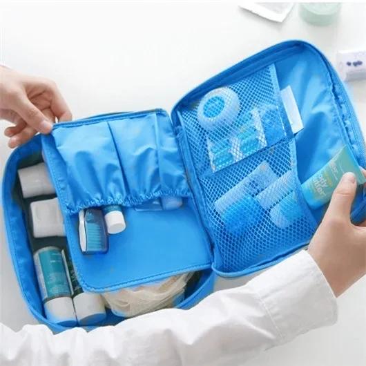 Waterproof Makeup Bag for Women, Female Toiletries Organizer, Outdoor Girl Storage and Make - up Case