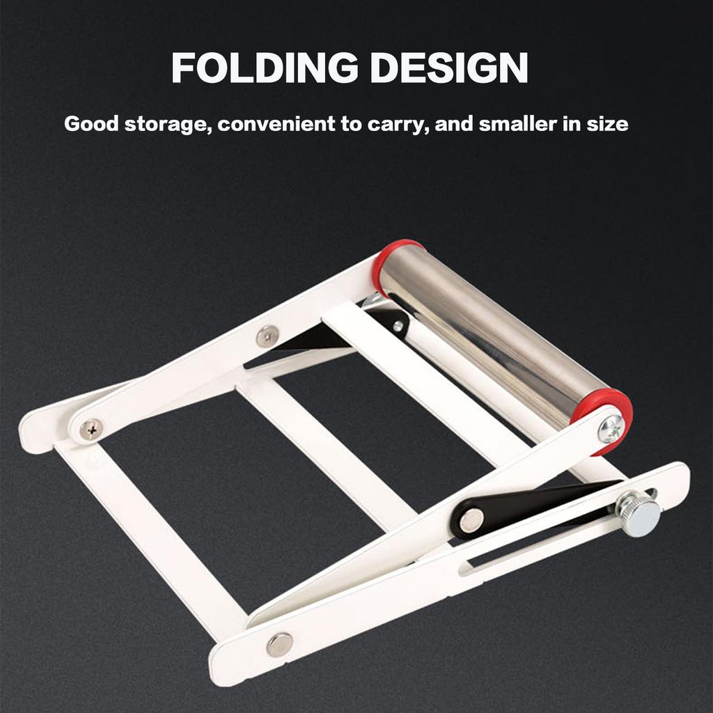 Cutting Machine Support Stand Long Material Bracket Stable Heavy Duty Steel Construction for Metal Woodworking Tool