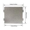 5-Piece Universal Mica Sheet Microwave Oven Repair Parts for Kitchen, Home, Office, and Restaurant Use (4" x 4.7")