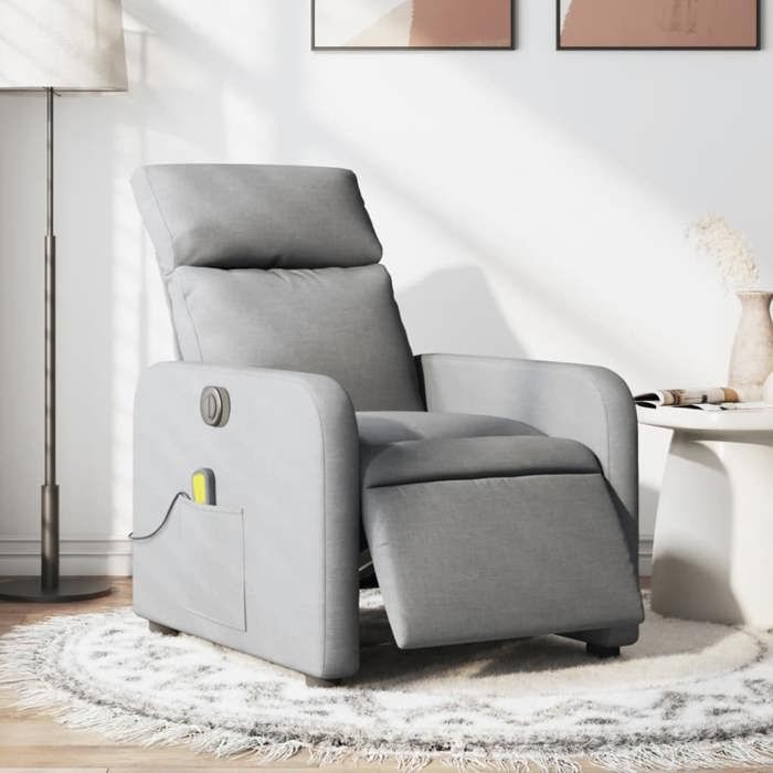 VidaXL Electric Reclining Massage Armchair, Relaxation Chair with Backrest, Seat with Armrests, TV Armchair of 3206690