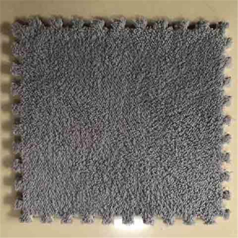 30*30cm Plush Eva Foam Spliced Thickened Floor Mat Floor Cushion Baby Crawl Mat Absorbent Dirt Resistant Jigsaw Non-slip Carpet