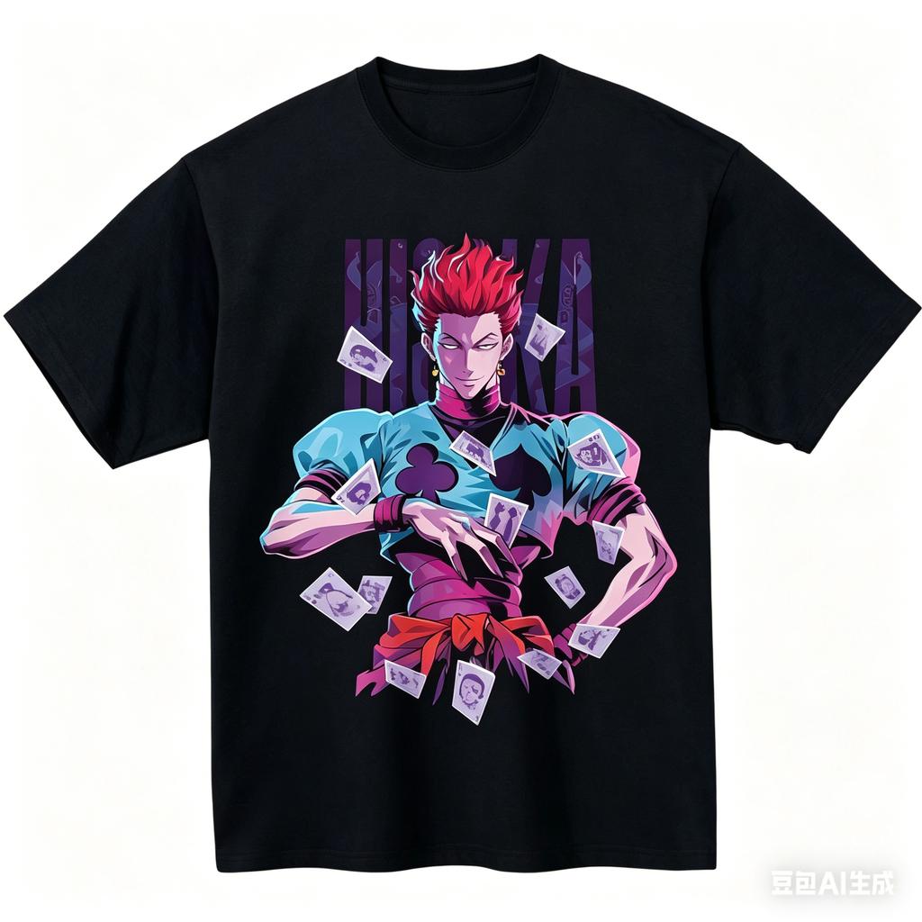 HUNTER X HUNTER Cotton T-shirt personality Clothes New Model Anime Tshirt Yearround clothing Plus Size Unisex Classic Breathable