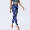 New Arrival Print Yoga Pants Women's High Waist Exercise Workout Pants Stretch Leggings Outwear Floral Casual Leggings
