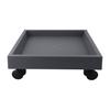 Movable Square Flower Pot Tray for Effortless Transportation of Heavy Planters