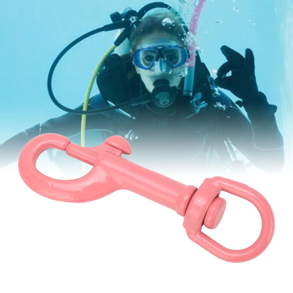 Eye Snap Hooks 316 Stainless Steel Diving Clips Heavy Duty Single Ended Trigger Clasp Pet Buckle 75mm
