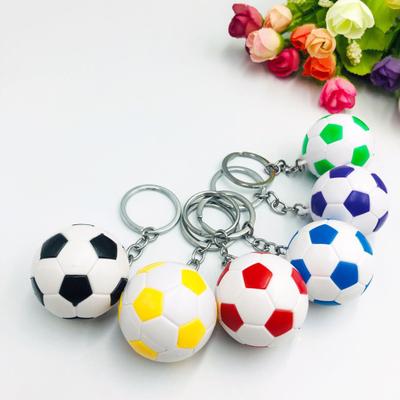 Football Key Chain Multi-purpose Realistic Three-dimensional Smooth Surface Reusable Souvenir Gifts Mini Soccer