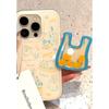Big Hole Line Kitten Puppy Shaking Mobile Phone Case Bag Holder Double Layer Imd Japanese and Korean Ins Style Creativity