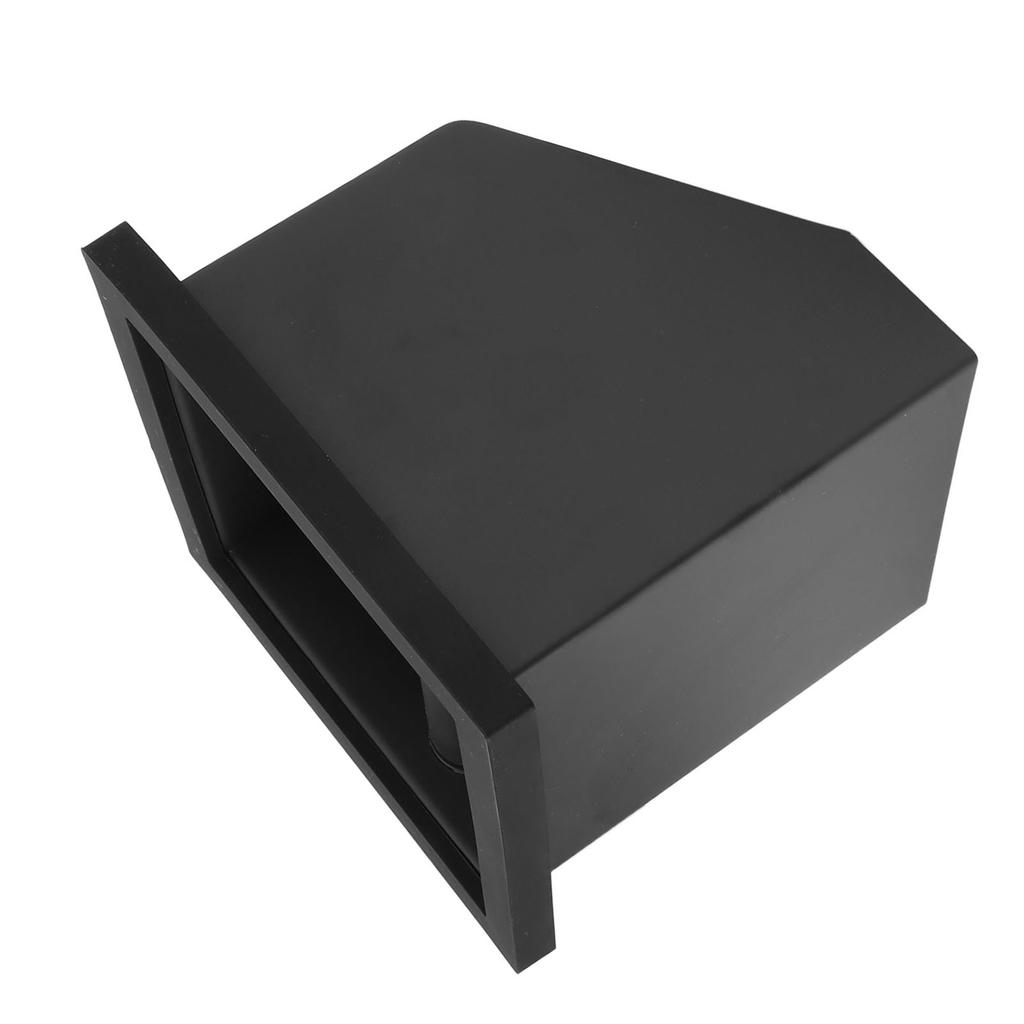 Kaffee-Abklopfbehälter, eingebetteter bodenloser Kaffee-Abklopfbehälter, Schlackeneimer, Café-Bar, Pulversatzbehälter, Schwarz