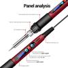 ANENG SL103 26pcs Mini Electric Soldering Iron with LCD Digital Display 180 celsius ~500 celsius  Adjustable