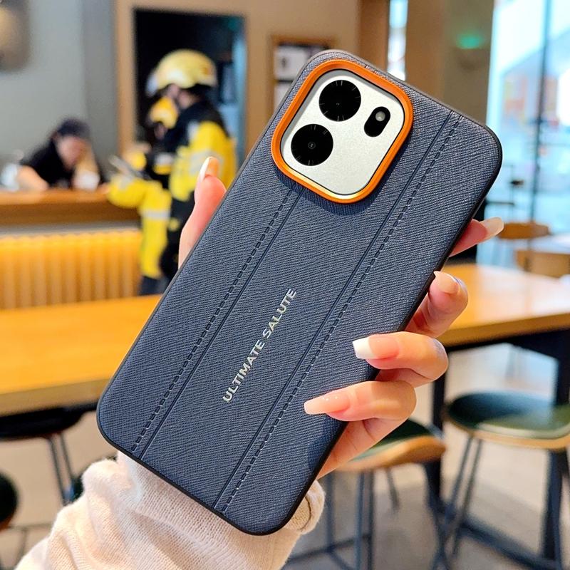 

Роскошный Чехол-Дизайн из Кожи с Текстурой Крокодила Для OnePlus Nord 6 & Nord 6 CE и 1+Nord 6 CE Тонкий Оранжевый Кольцо Камеры Ударопрочный Чехол