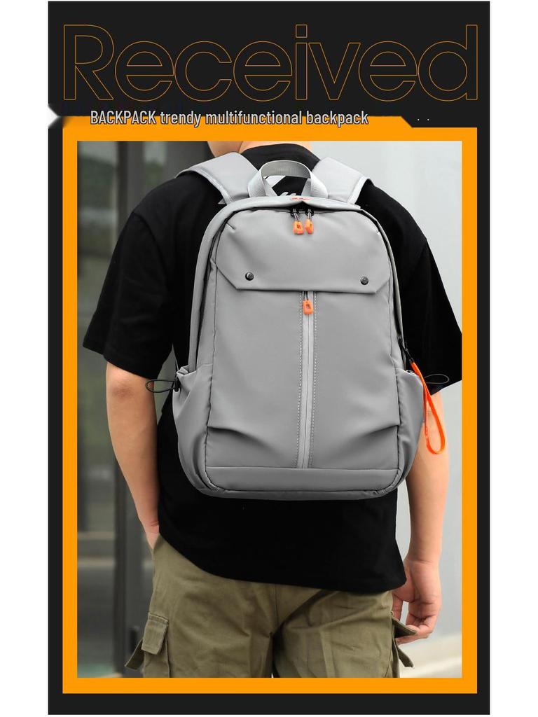 Men's High-End Fashion Waterproof Travel and Business Laptop Backpack