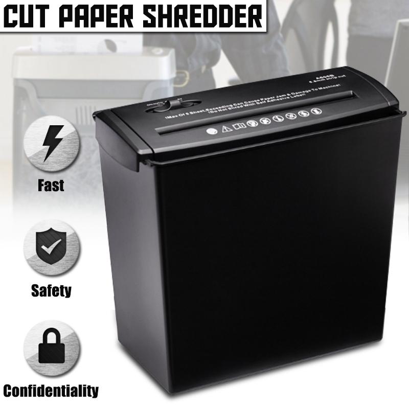 Destructora de Papel/Tarjetas de Crédito/Grapas de Corte Cruzado de 10L / Cesto Oficina en Casa 220V