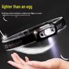 Rechargeable Super Bright Induction Headlamp with Long Battery Life for Outdoor Fishing