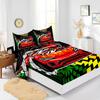 Mattress Four-Piece Car Racing Bed Sheet Kit Digital Printing Mattress Protective Cover