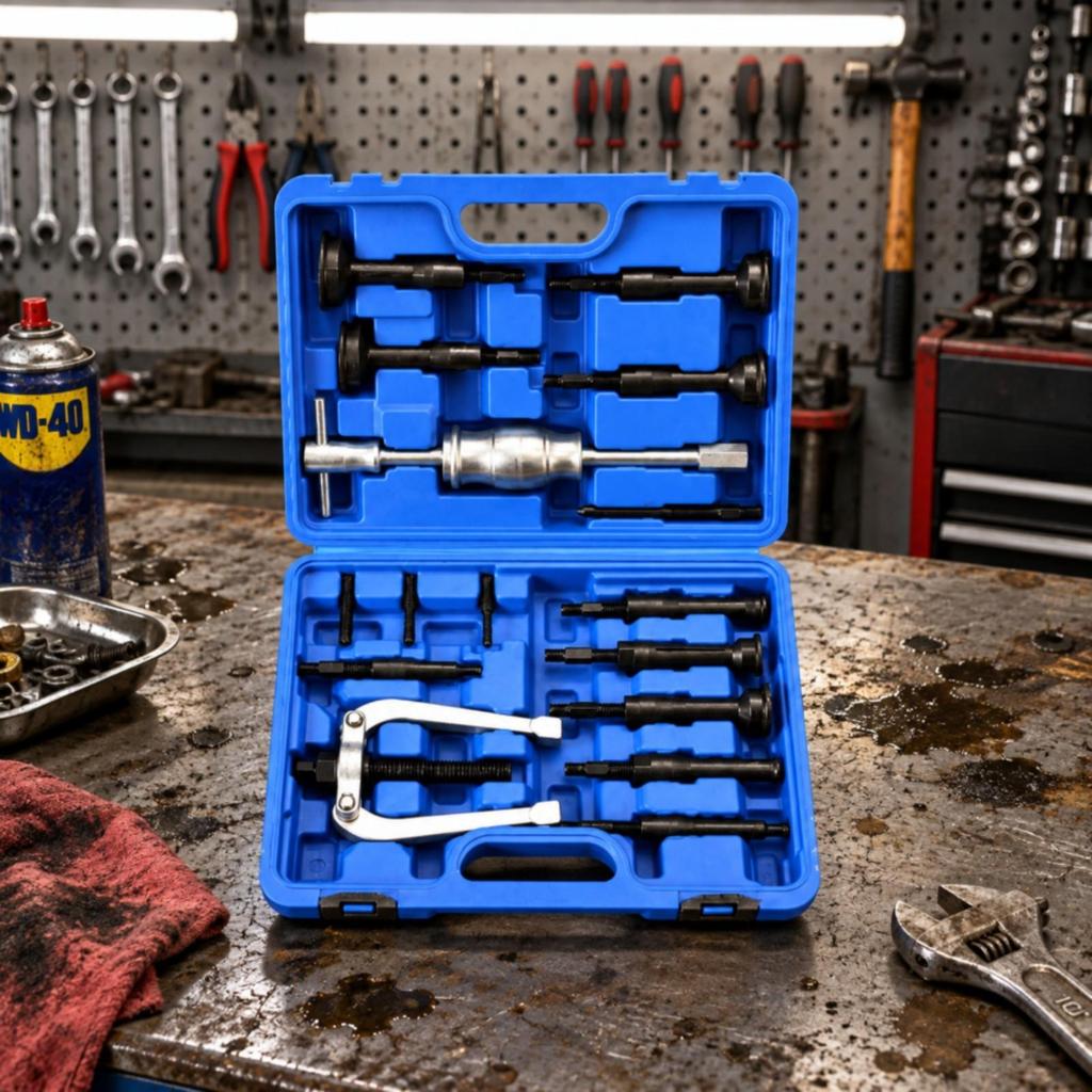 16 Pieces Internal-Hole Bearing Puller Tool Kit Versatile Inner Remover