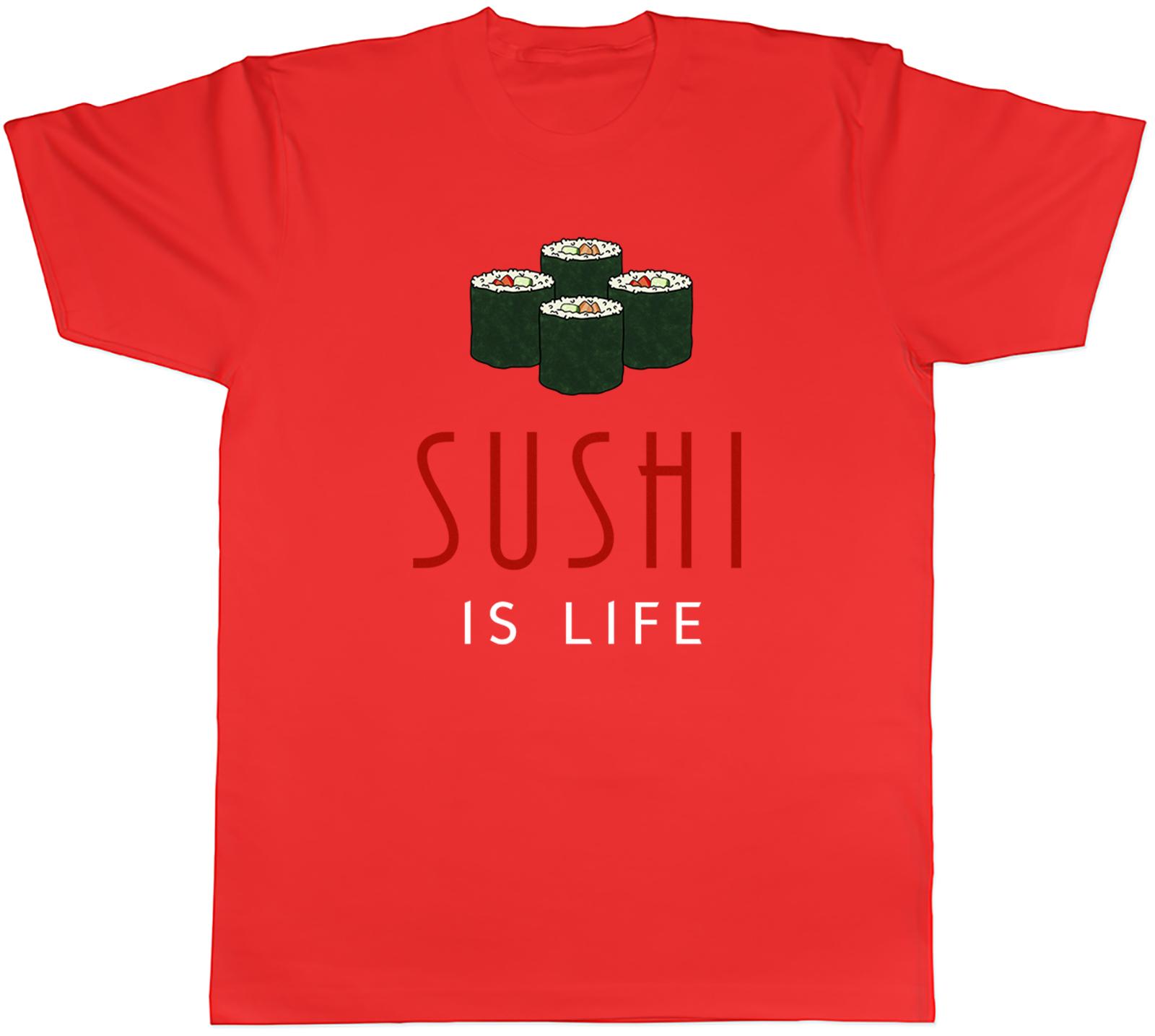 Sushi Is Life Sushi Rolls Unisexs Unisex TShirt Tee S