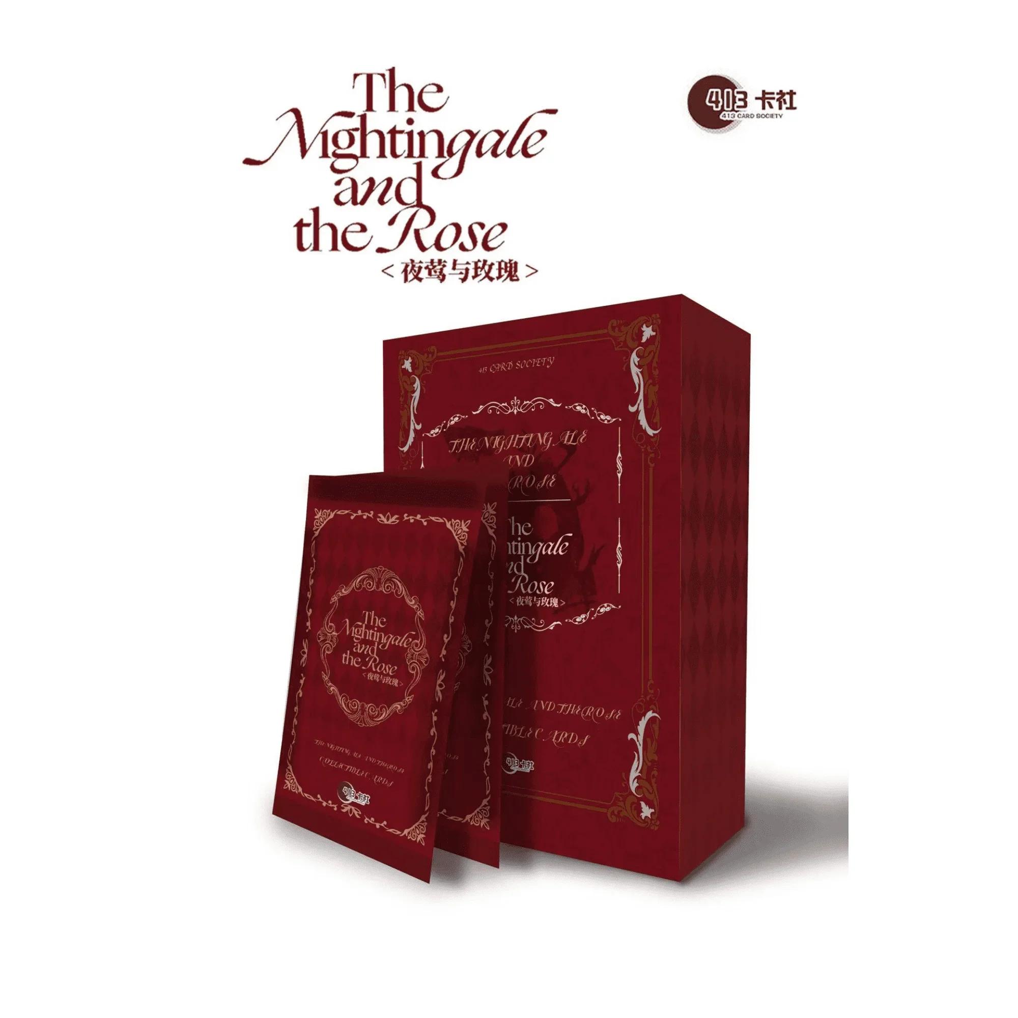 The Nightingale and The Rose Fairy Tale Fantasy Dream Collection Cards Anime Peripherals Toy Gifts