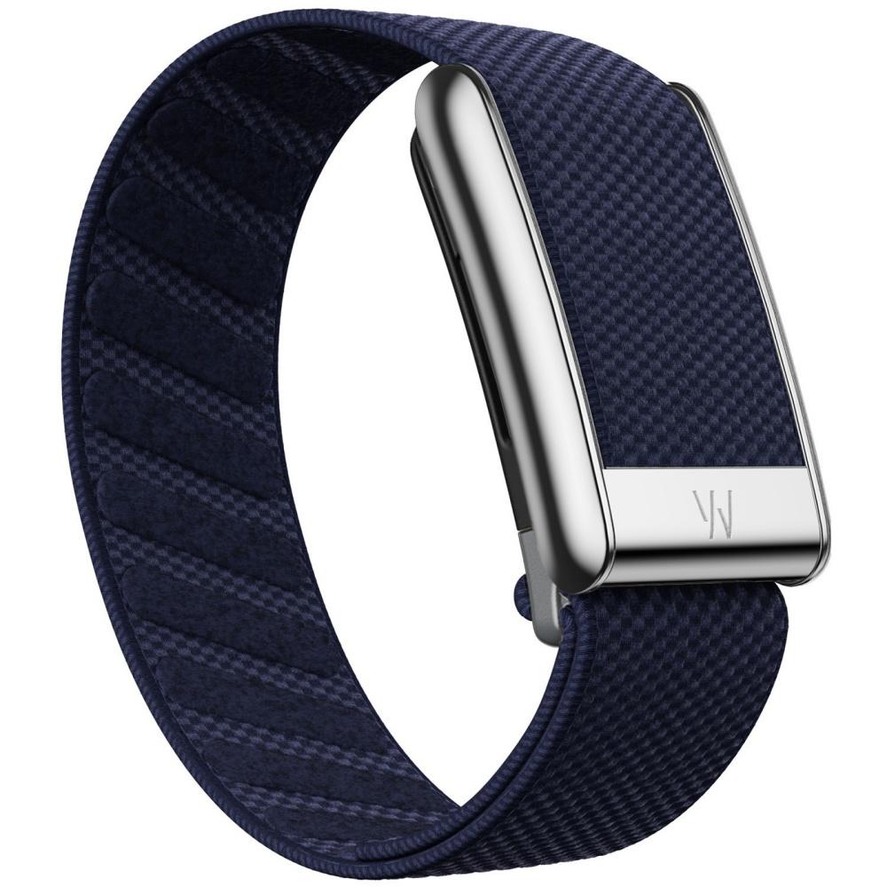 Suitable for Whoop 5.0 Mg Wristband Strap W Leather Nylon Woven Elastic Whoop Sports Replacement Strap Gold Silver Metal