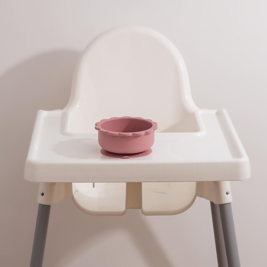 Color Kids Silicone Sucker Bowl Feeding Tableware Infant Training Learning To Eat Bowl Baby Supplementary Food Bowls Baby Stuff