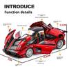 1:32 Pagani Huaya simulation alloy car model supercar car model children's toy car ornaments collection gift