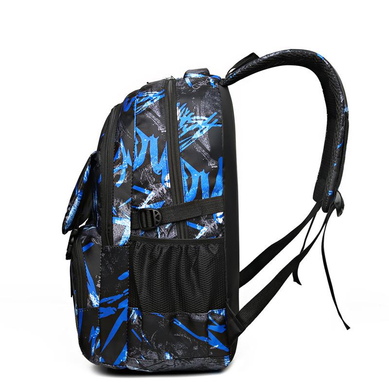 Backpack Korean Version Trendy Junior High School Student Backpack Fashion Camouflage Travel Large Capacity Computer Backpack