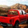 Rustic Deer Truck Rear Window Graphic Decals, Sunset Forest Nature Animal Pickup Car Window Stickers Truck Back Window Film Decal for Trucks SUV 66 x