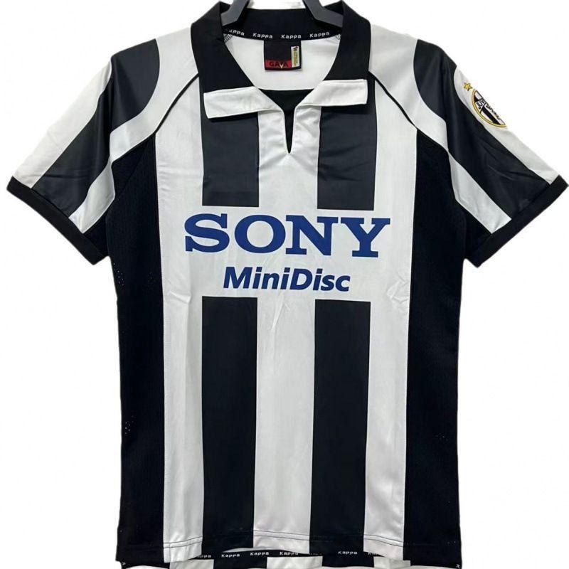 Retro Juventus Football Jerseys Short Sleeve Sports Training Men
