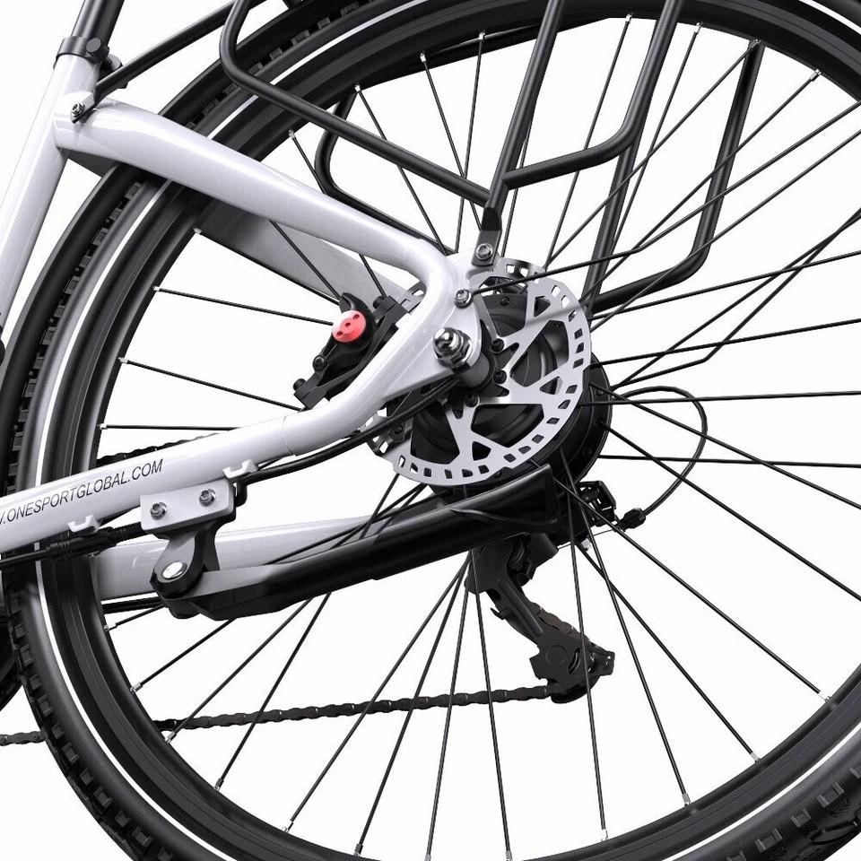 City Electric Bike ONESPORT 27.5" 250W Motor 36V 22.5AH Max Range 140Km Load 120Kg OT05 Pro