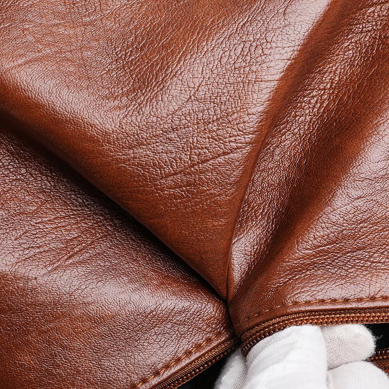 Middle-aged Women's Bag Multi-layer Shoulder Bag Soft Leather Handbag Large Capacity Crossbody Bag