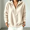 Women S Fall Winter Fleece Hooded Sweatshirt Casual