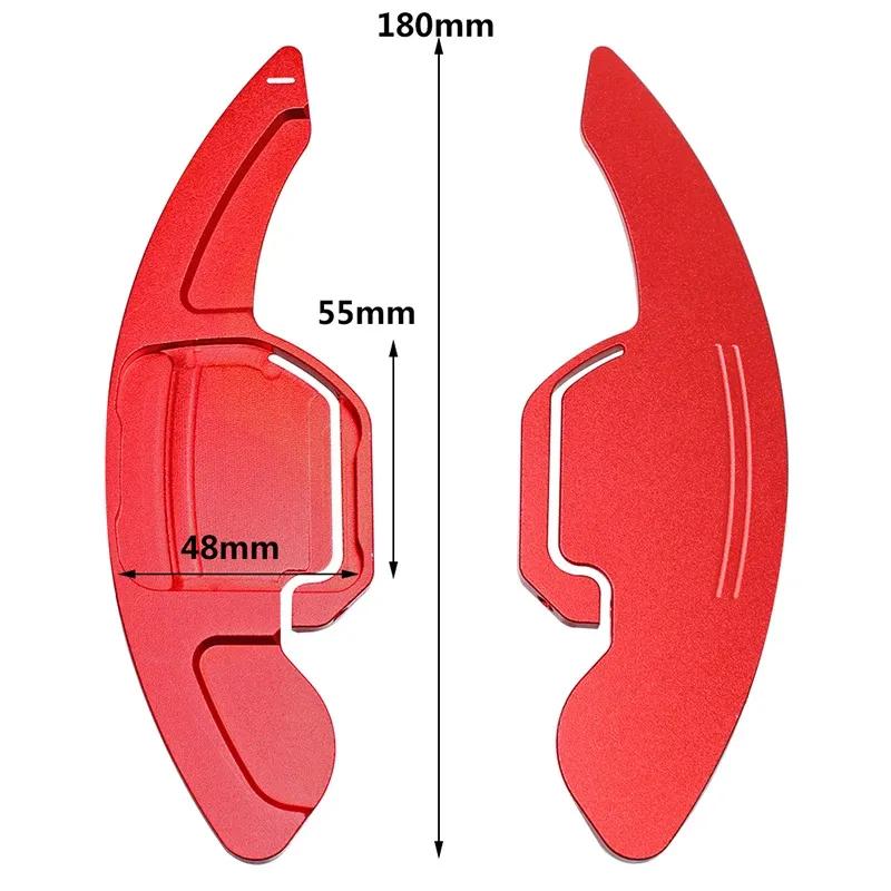Car Steering Wheel DSG Shifter Extension Shift Paddle For Seat Alhambra Ateca Leon4 5F FR Cupra Accessories 2pcs