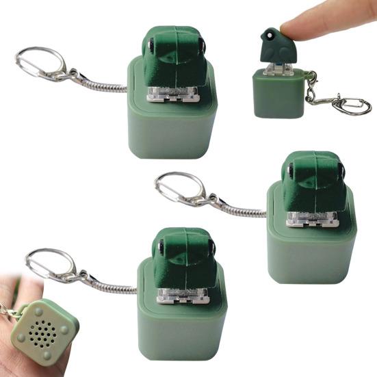 3 Stück Frosch Quakende Tastatur Fidget Spielzeug Stress Angst Linderung Wiederaufladbare Tastatur Clicker