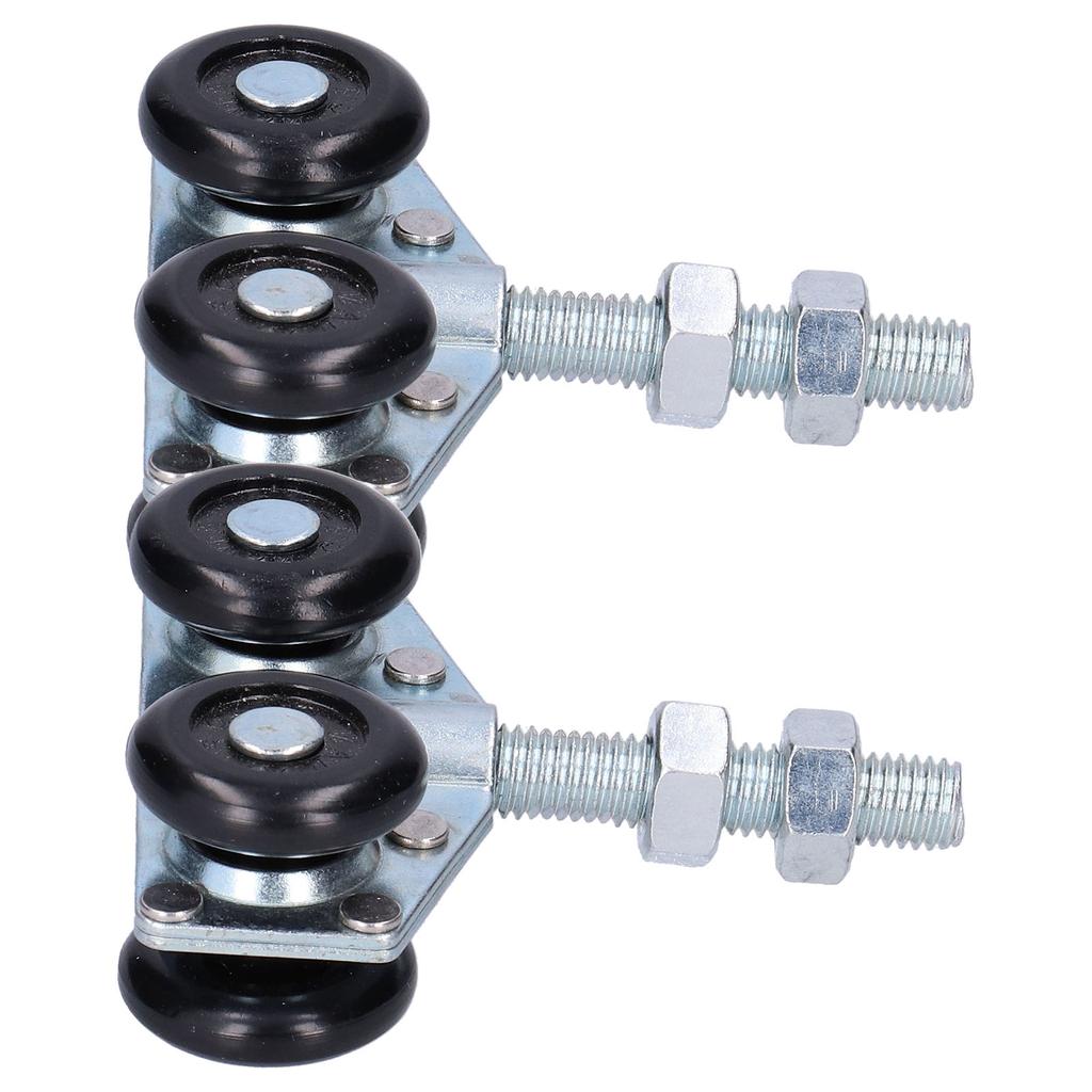 2 יחידות גלגל תלייה לדלת הזזה גלגלת מתלה גלגל דלת זכוכית אביזר חומרה