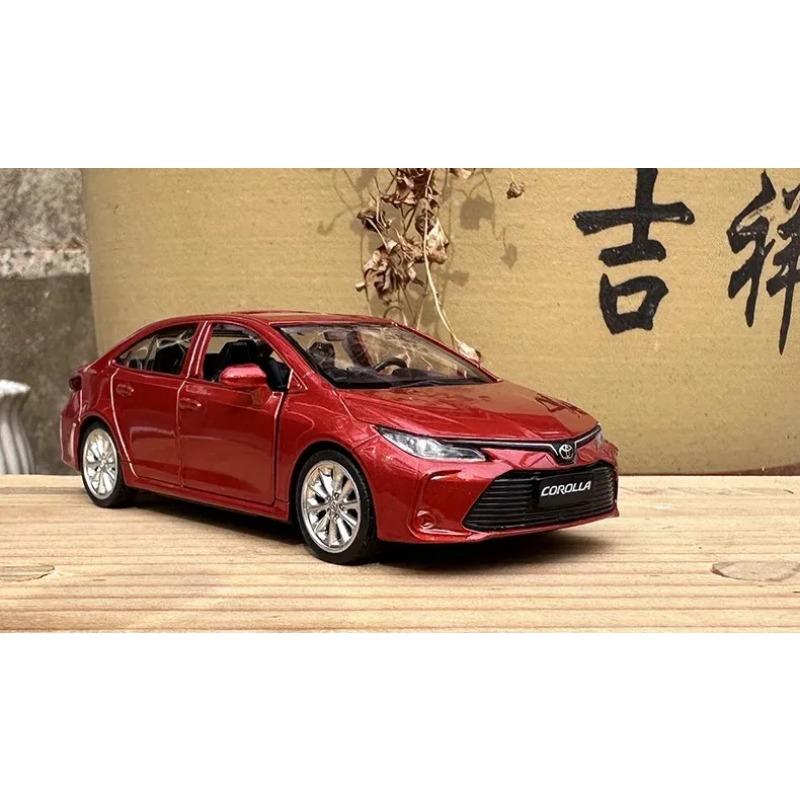 1/43 Toyota Corolla Legierungsauto Modell Diecasts & Spielzeugfahrzeuge Miniatur Maßstabsmodellauto für Kinder Sammlung Ornamente Geburtstagsgeschenke