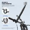 NEEWER Bike Camera Mount, Bike Multi-Bar with Dual Ball Head/Super Clamp/Action Camera Adapter, Bicycle Handlebar Hidden Selfie Stick, Clamp Bar Compa